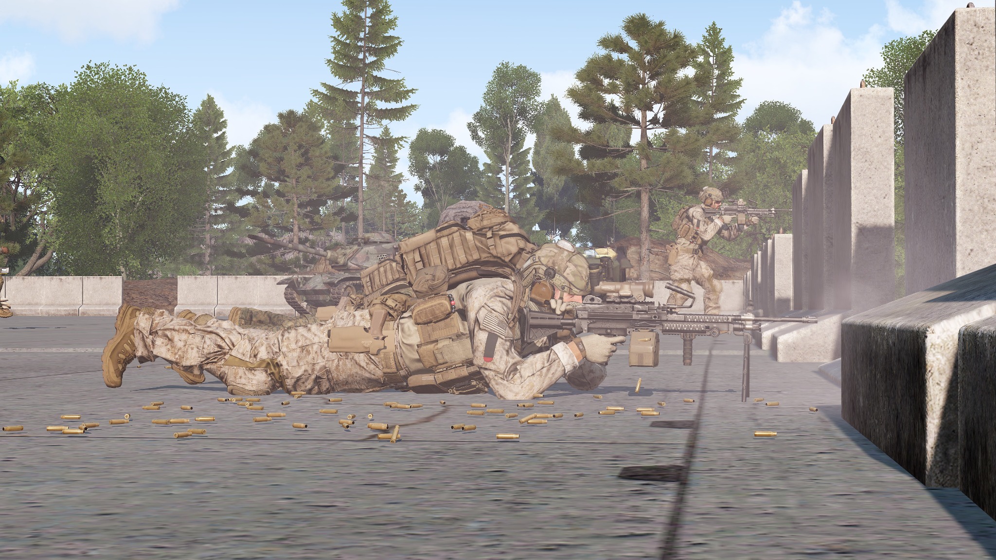 Support by Fire Position